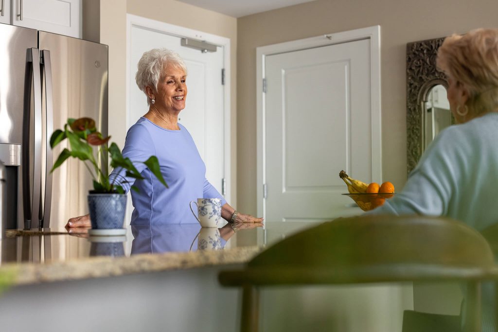 woman in kitchen