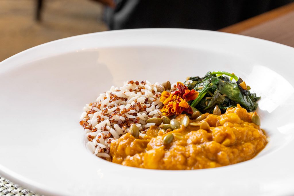 rice and legumes dinner