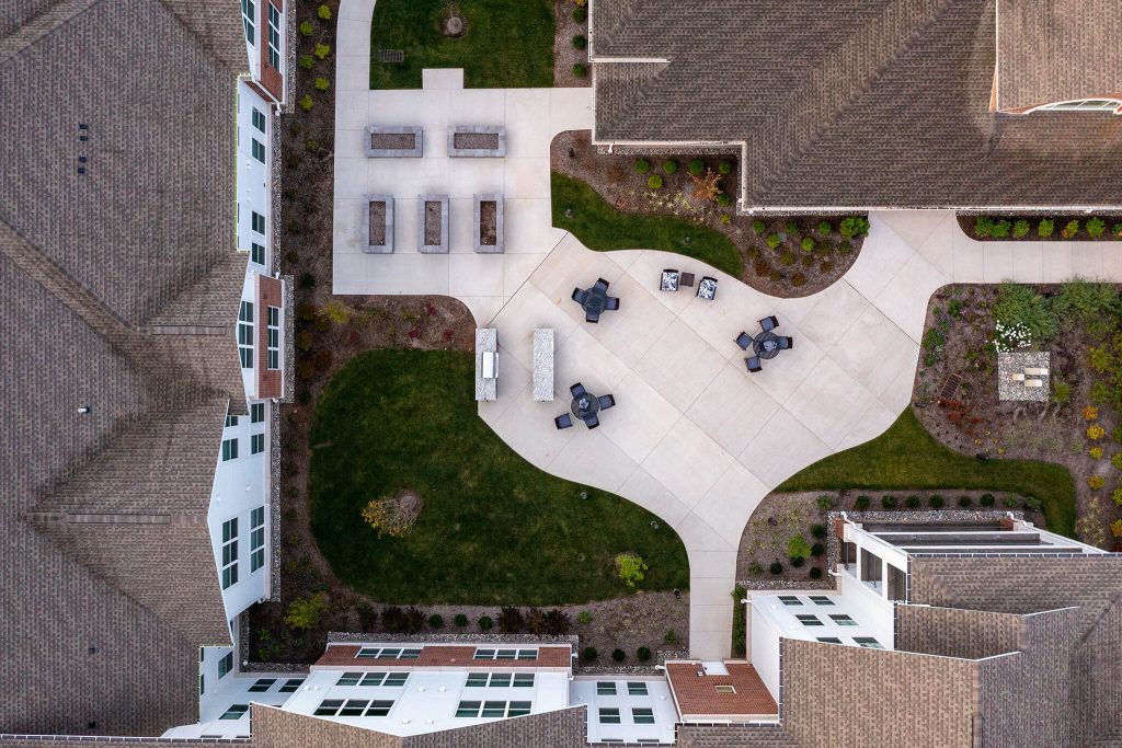 overview of patio delaney