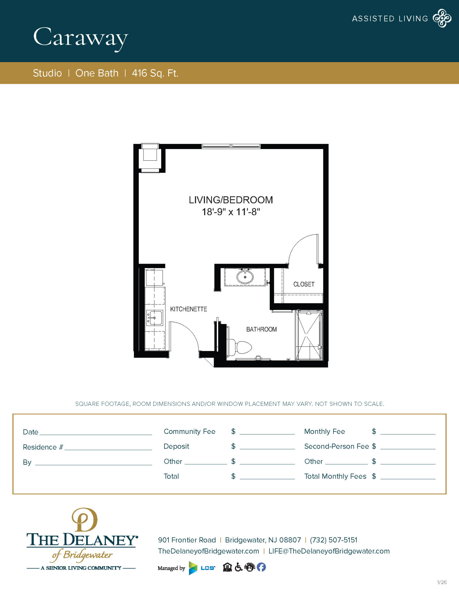 Caraway floor plan