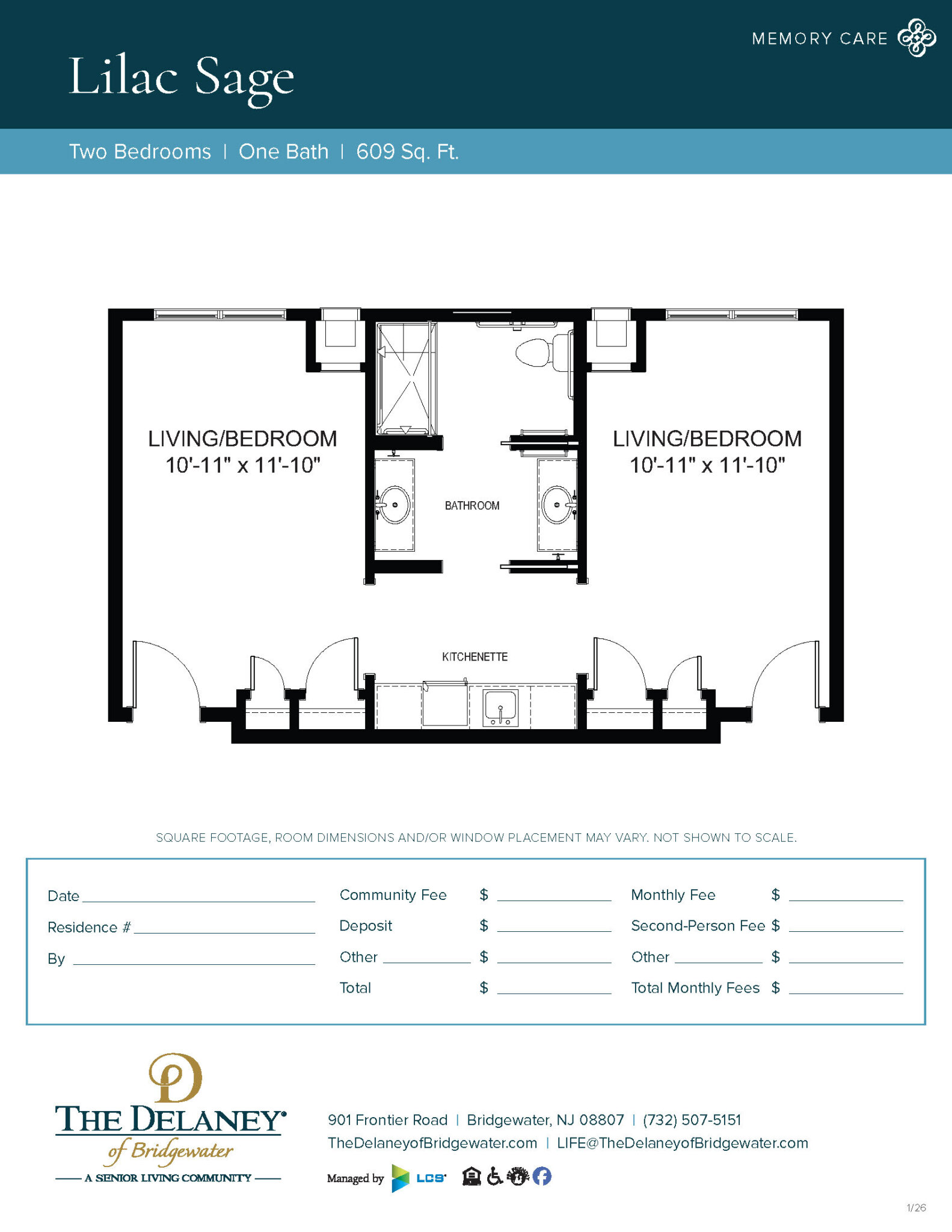 Lilac Sage floor plan